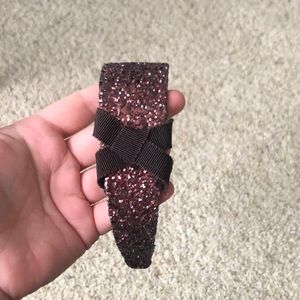 Miu Miu Sparkly Headband in brown